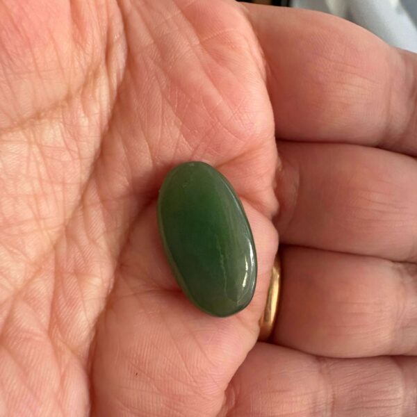 Cabuchon jade alargado grande