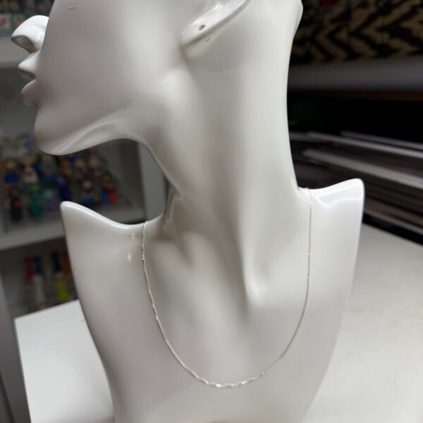 Cadena veneciana 50 cm plata 925